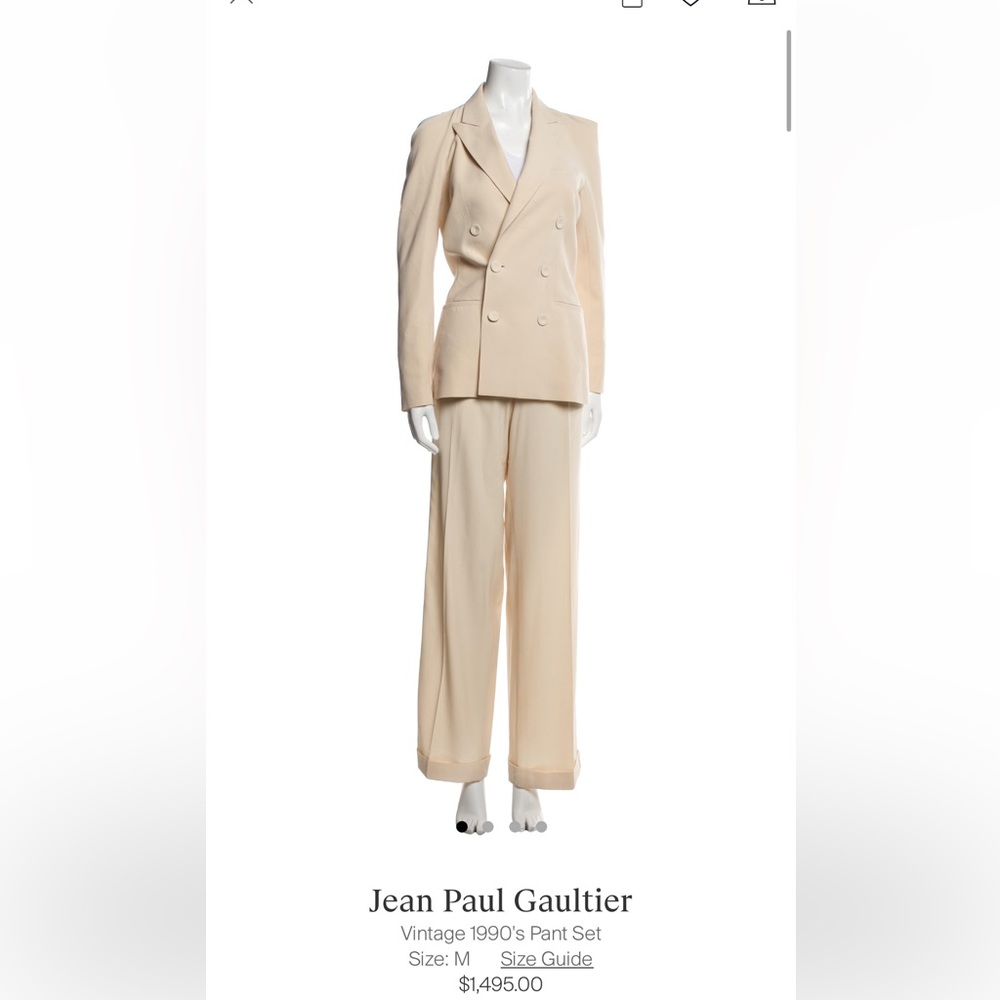 Vintage Jean Paul Gaultier Suit